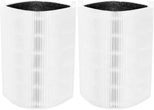 HEPA Carbon Filter For Blueair Blue Pure 411 Air Purifier Particle 2 Pks