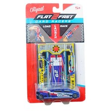 Flat 2 Fast Card Racers #62 The Original Vehicle Launcher Race Car New n Package