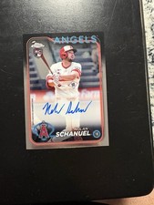 2024 Topps Chrome Baseball- Rookie Autograph Nolan Schanuel #AC-NS (AU, RC)