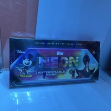 Topps Disney NEON 2026 Trading hobby Card Box...