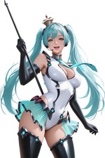 Racing Miku 2013 Vinyl Car Decal Sticker 7  Weatherproof