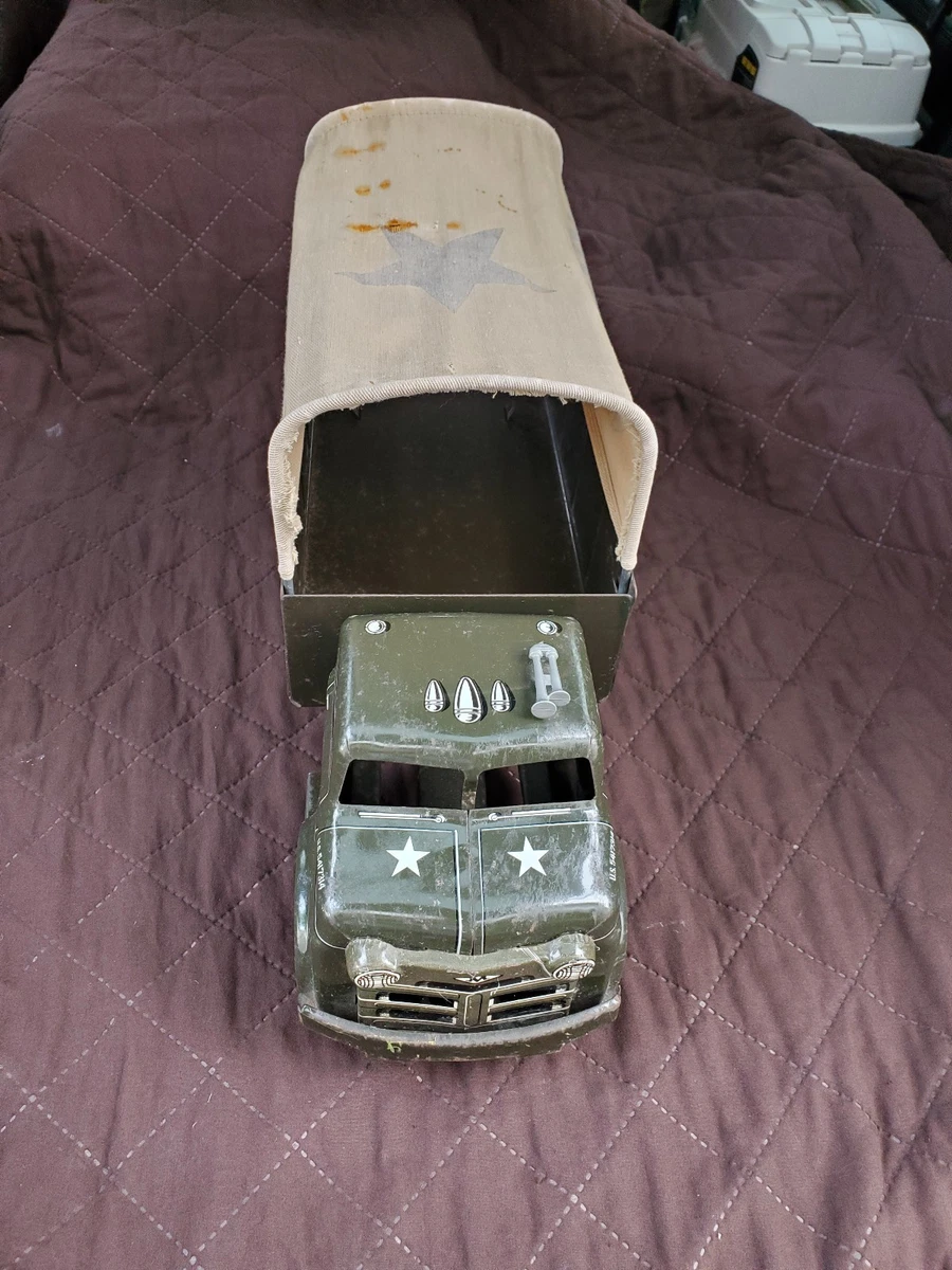 Marx Army Toys In Vintage Manufacture Diecast Cars, Trucks & Vans
