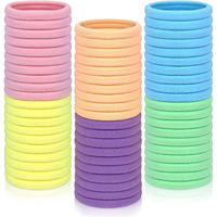 Haargummis Damen 30 StüCk Elastisch Baumwolle 4Cm FüR Dickes Haar Pferdeschwanz