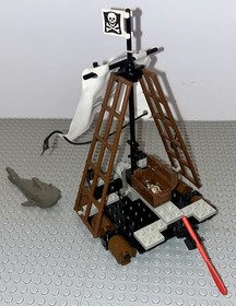 Lego 6261 Pirates I Raft Raiders Complete Set Vintage Minifigures Manual