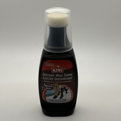 #ad NEW Kiwi Liquid Wax Instant No Buff Shine Brown 2.50 Ounces $9.99