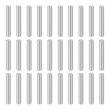 50pcs Dowel Pins M4(4mm) x 28mm Stainless Steel Shelf Support Peg Pin Rod