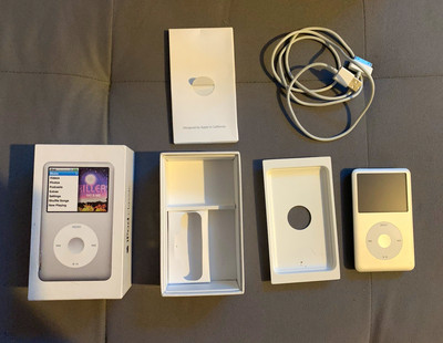 Apple iPod classic 7. Gen 160 GB Silber Video HDD OVP MC293QG/A