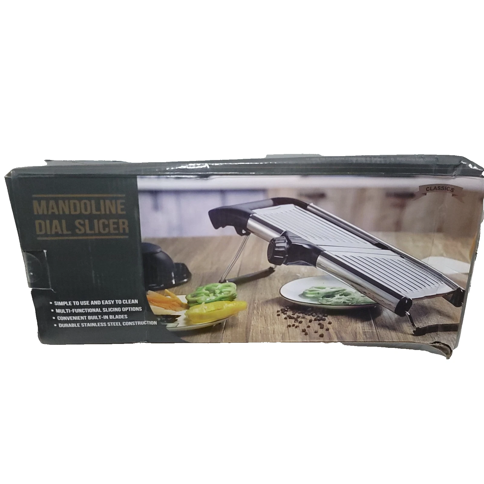 Adjustable Mandoline Stainless Steel 4.5/9mm Food Slicer HGCTSS3000011-3B-MT