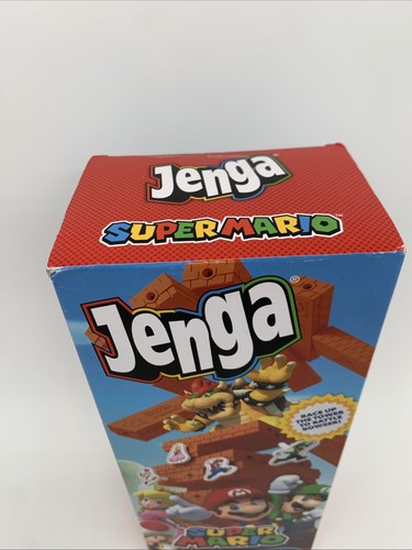 2020 Hasbro Gaming - JENGA Super Mario Edition Block Stacking Tower Game - Picture 2 of 3