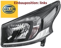 Hella 1EE011565-151 Hauptscheinwerfer Links Scheinwerfer Frontscheinwerfer