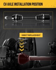 CV Half Shaft Axle Front Driver Left Side Hand for Volvo XC90 2003-200