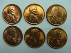 1952  PDS  1953 PDS  BU LINCOLN CENTS, FREE SHIPPING