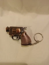 Novelty Pistol Gun Butane Refillable Torch Lighter
