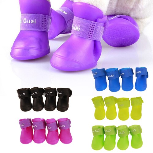 Heim Haustier Schuhe niedlich Mode schützend rutschfest bequem Harz PVC - Bild 2 von 16