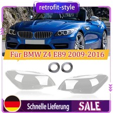 Paar Klar Scheinwerferglas Streuscheibe F�r BMW E89 Z4 2009-2013 Rechts+Links