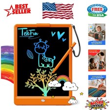 Mess-Free LCD Writing Tablet - 10-Inch Travel Doodle Board for Kids' Creativity