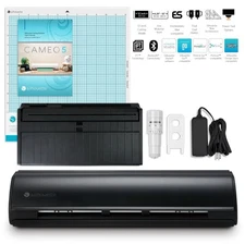 BRAND NEW Black Silhouette Cameo 5 - 12" Electronic Vinyl Cutting Machine 
