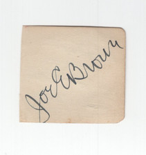 Joe E. Brown Signed Clip + Photo  / Autograph Actor