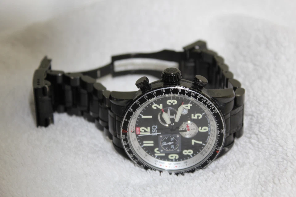 ESQ By Movado ES 021145483 Black Stainless Steel Swiss Quartz Movement Watch - Image 4 of 4