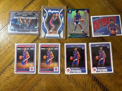 Ausar Thompson  lot of 8 RC s 2023-24 Detroit Pistons   Listed Below  MT 