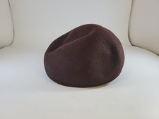 Vintage Chocolate Brown Felt Hat