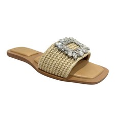 Natural Raffia Sandals