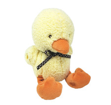 CARTER'S BABY YELLOW DUCK POLKA COLOR DOTS STUFFED ANIMAL PLUSH TOY LOVEY  9662