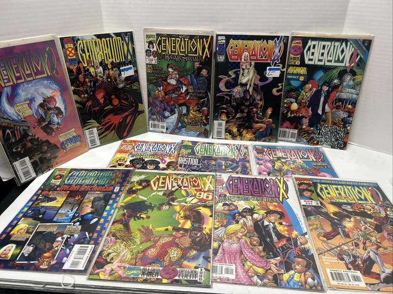 Generation X Lots Of 12 Comics ( Fast Same Day Shipping )
