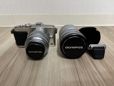 OLYMPUS PEN Lite E PL5 double zoom kit silver