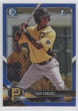 2018 Bowman Chrome Prospects Blue Refractor 28/150 LoLo Sanchez #BCP247 2r8