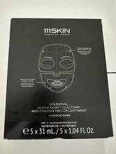 111 Skin Celastial Black Diamond Lifting And Firming Mask5x31ml 5x1.04 Oz