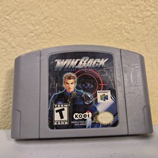 Winback: Covert Operations (N64, 1999) (No Manual, No Box, Tested & Works)