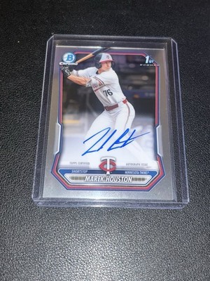 Topps 2026 Bowman Chrome Marek Houston 1st Bowman Auto RC CPA-MHO Twins