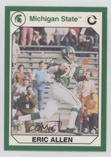 1990 Collegiate Collection Michigan State Spartans Eric Allen #67 HOF 8d2