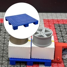 1/18 Forklift Pallet Model Lightweight DIY Micro Scene Decoration Creative