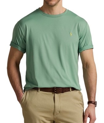 Polo Ralph Lauren Mint Green Classic Fit PERFORMANCE Short Sleeve T Shirt