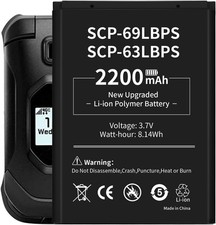 Upgraded 2200mAh SCP 69LBPS SCP 63LBPS Replacement Battery Compatible