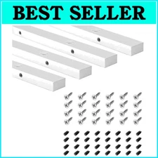 Precision Miter Gauge Bar Set with Screws - 4 Pack for Router Tables, Bandsaws