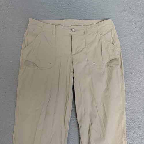 Columbia PFG Pants Womens Size 8 30L Beige - Picture 6 of 9