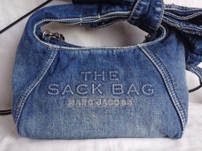 Marc Jacobs The Bow Denim Mini Sack Bag The Bow Denim Mini Sack