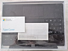 NEW - Microsoft Surface Pro Type Cover Black QWERTY Keyboard Folio Case English