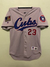 Ryne Sandberg Authentic Chicago Cubs 1994 Jersey Russell Athletic 44