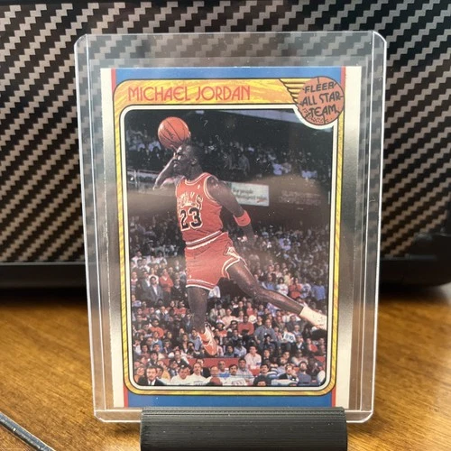 1988-89 Fleer All Star Team Michael Jordan #120 Bulls See Desc.
