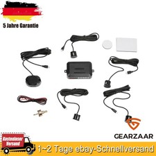 PDC/EINPARKHILFE 4 SENSOREN Universal hinten Parkhilfe PDC Auto Schwarz