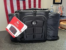 6 PACK FITNESS INNOVATOR 300 MEAL PREP MANAGEMENT TOTE | STEALTH BLACK