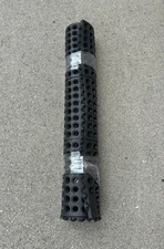 WEARWELL 572 Interlock Drainage Mat,Black,3 ft.x3 ft. 3VGH9