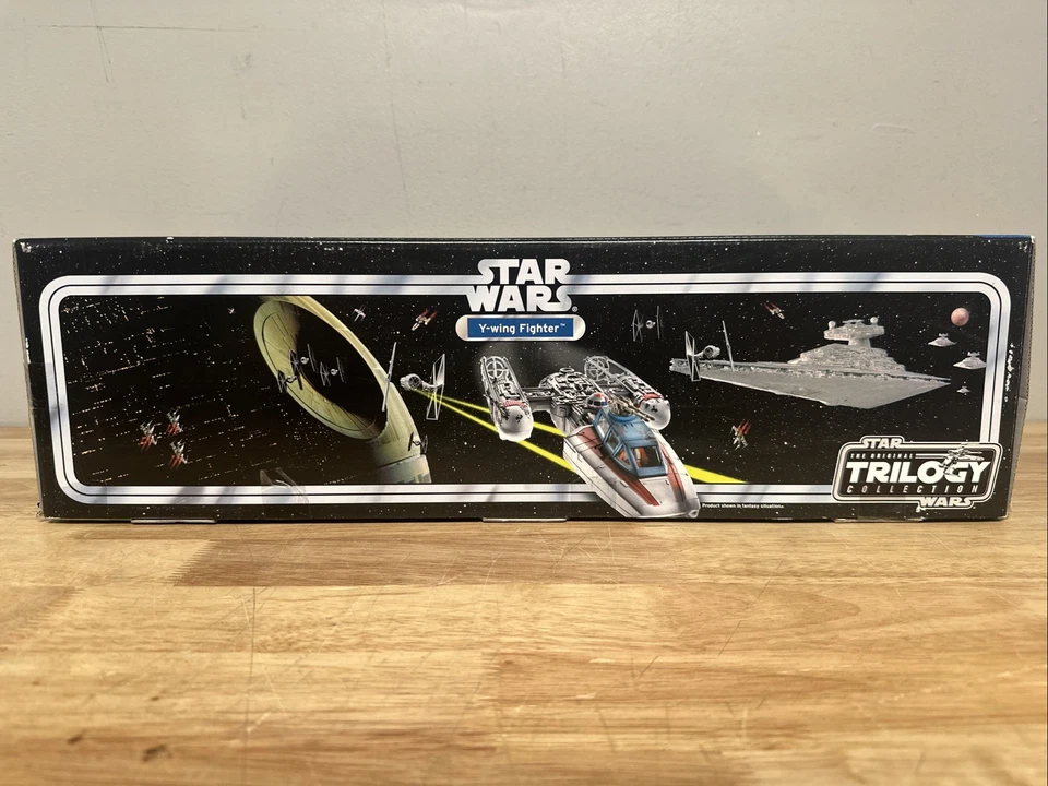 TOTALMENTE NUEVO Star Wars Trilogy Collection Y-Wing Fighter con piloto Foto 4 de 4