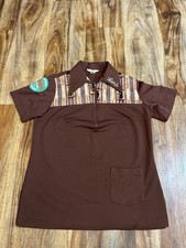 VTG 70  s BOWLING SHIRT NAT NAST SMALL