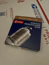 New Real Genuine DENSO 3432 Iridium Long Life OEM Spark Plugs SKJ20DR-M11S, 4Pk