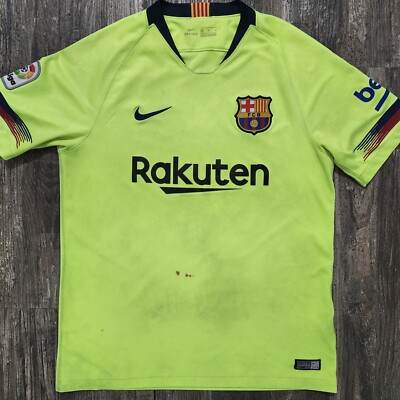 2019 Nike Barcelona Away Soccer Jersey Lionel Messi Men M